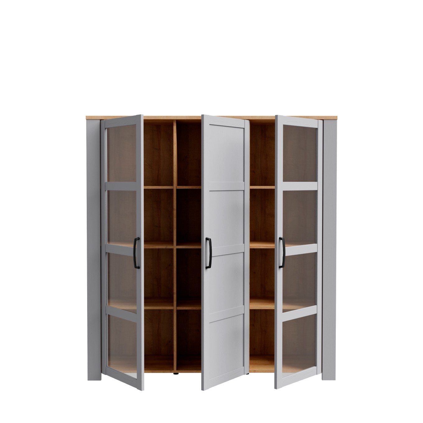 Arm�rio Cristaleira Bohol (3 Portas)