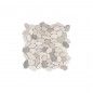 Mosaico Mrmore Oval Cinza/Branco 30x30