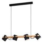 Candeeiro Suspenso de Teto 4xE27 Eglo Hornwood HL/4