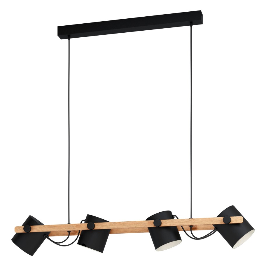 Candeeiro Suspenso de Teto 4xE27 Eglo Hornwood HL/4