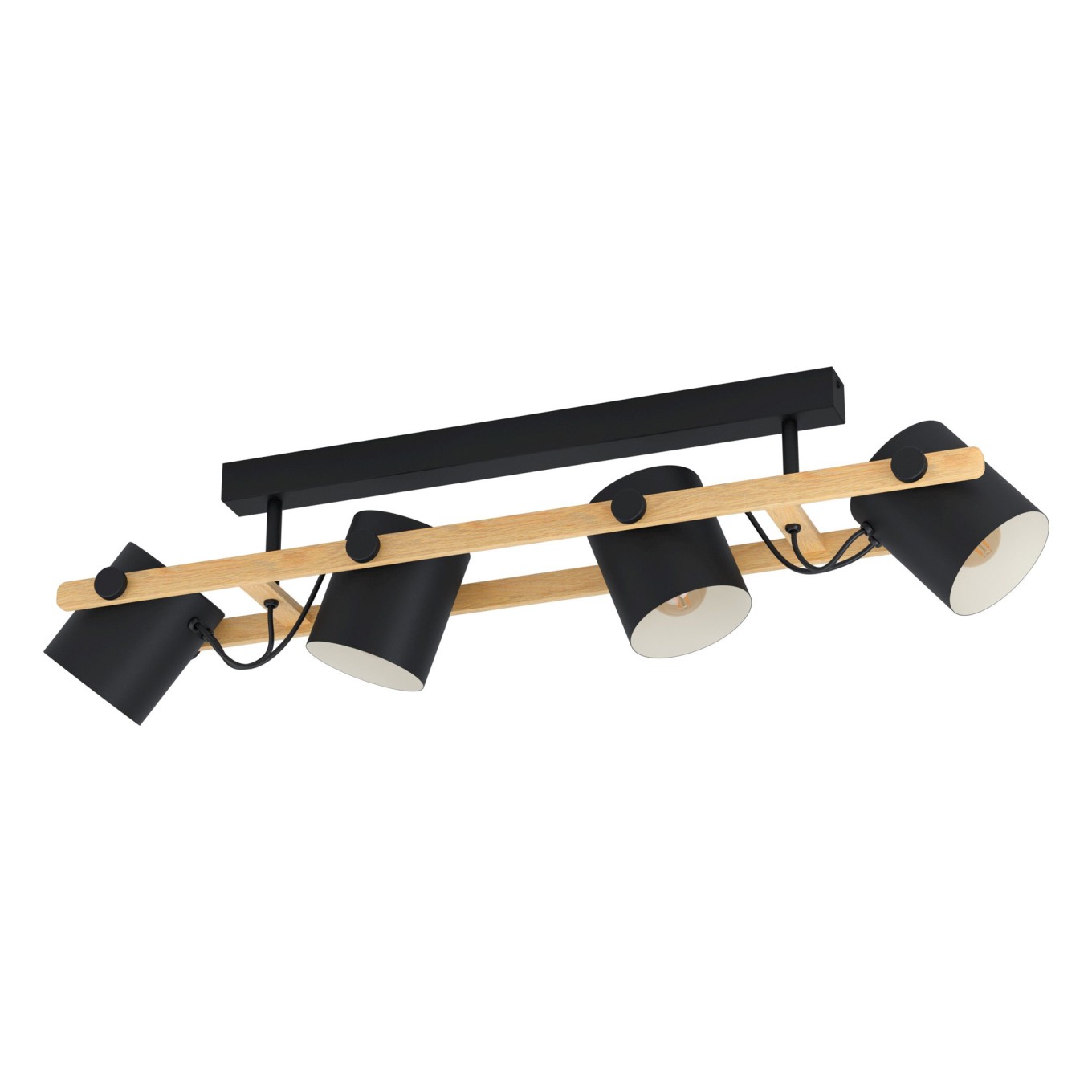 R�gua Luminosa com 4 Focos E27 Eglo Hornwood DL/4