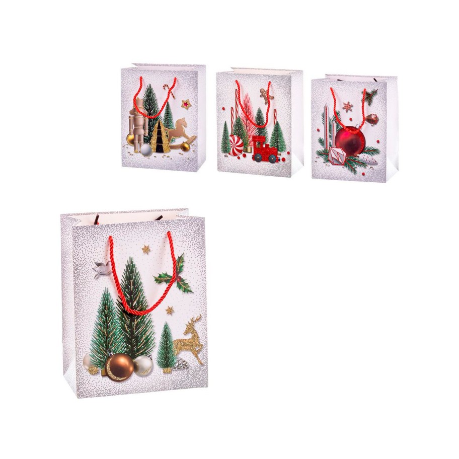 Saco Papel Natal Sortido A