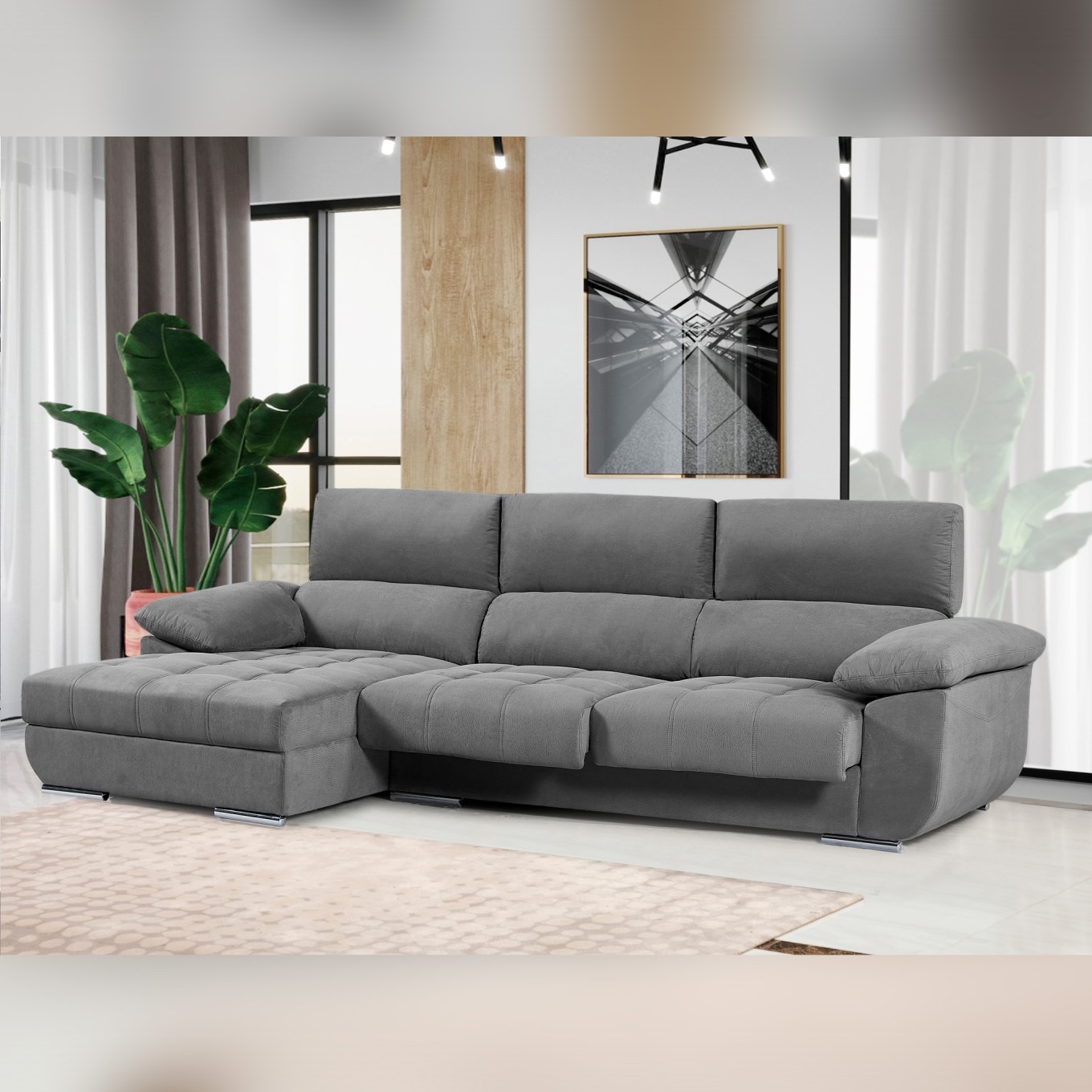 Chaise Longue Livorno II Esquerda
