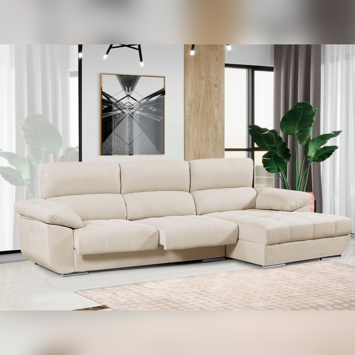 Chaise Longue Livorno II Direita