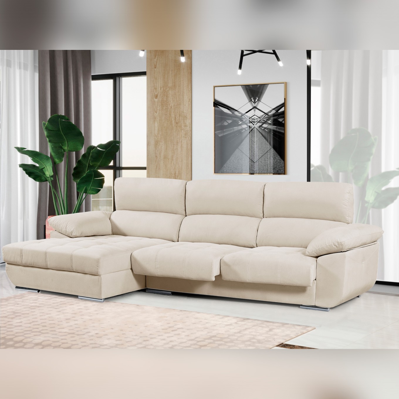 Chaise Longue Livorno II Esquerda