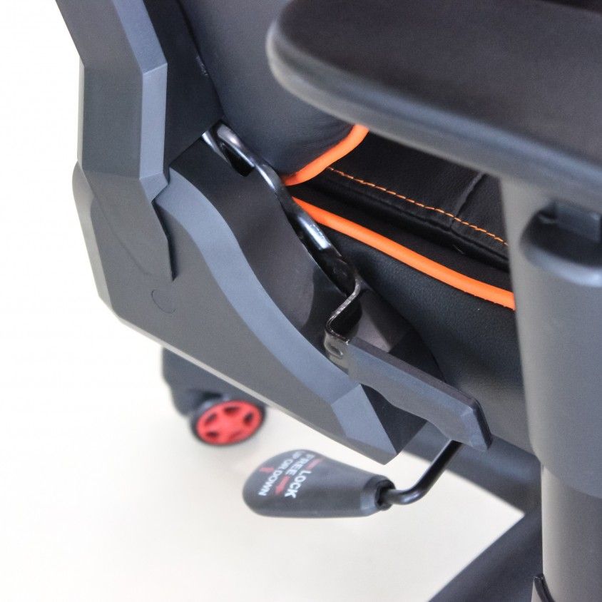 Mesa Gammer USB Premium Preto / Vermelho + Cadeira Gaming