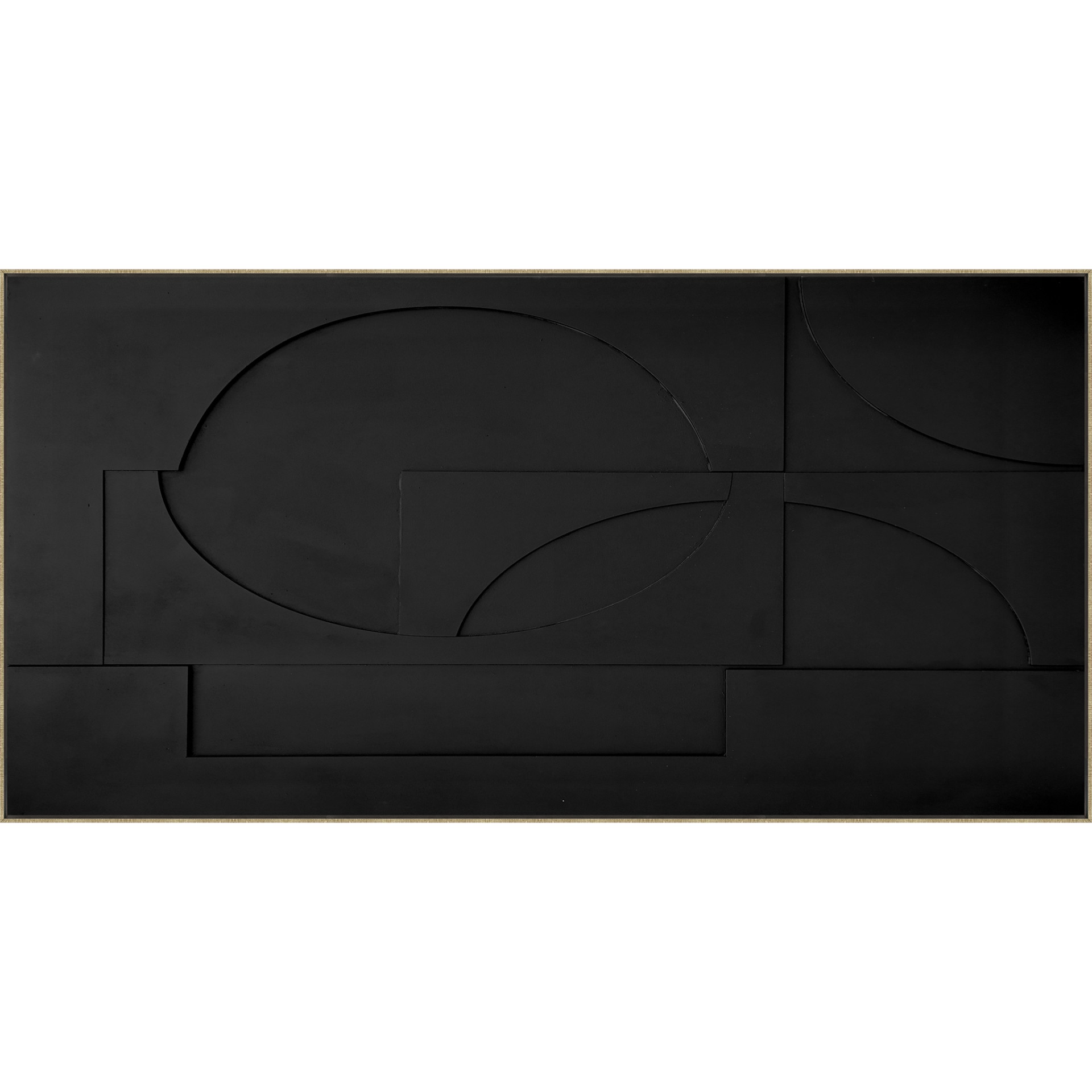Tela Abstrato Black 893