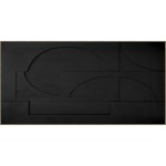 Tela Abstrato Black 893