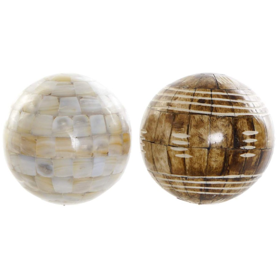 Bola Decorativa Osso/Nacar Sortida
