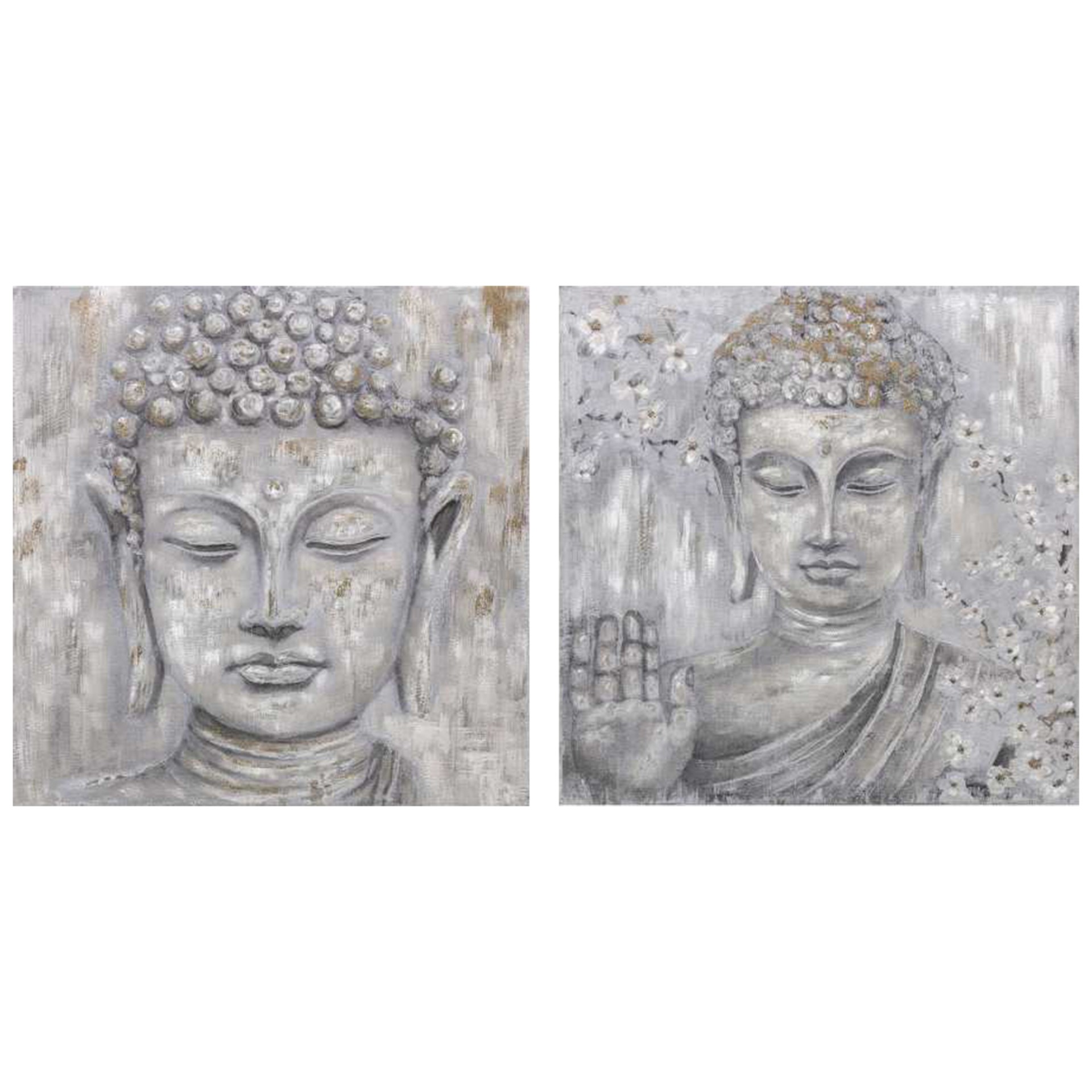 Quadro Buda 100x100 Sortido