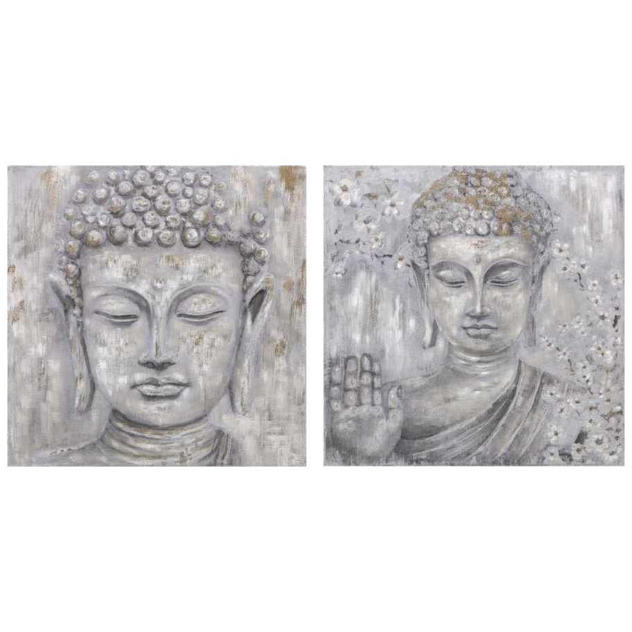 Quadro Buda 100x100 Sortido