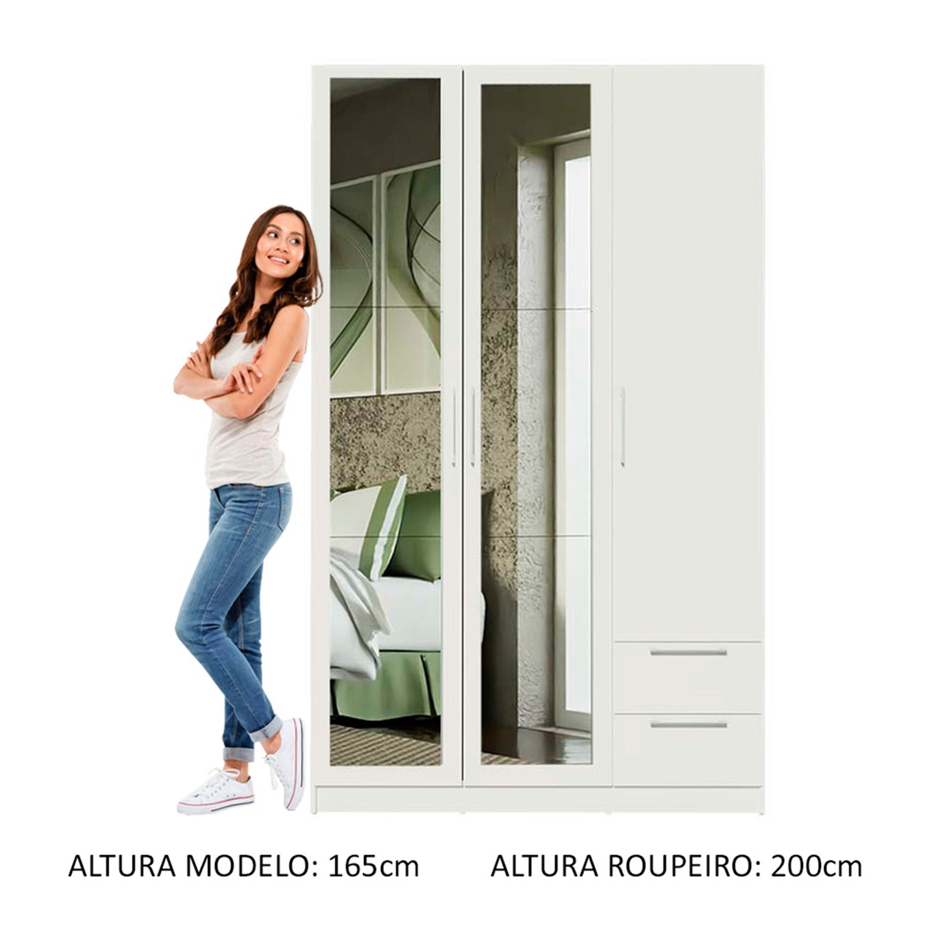Roupeiro Nova (3 Portas)