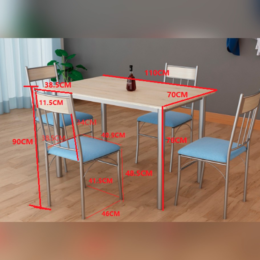Mesa Cádiz com 4 Cadeiras