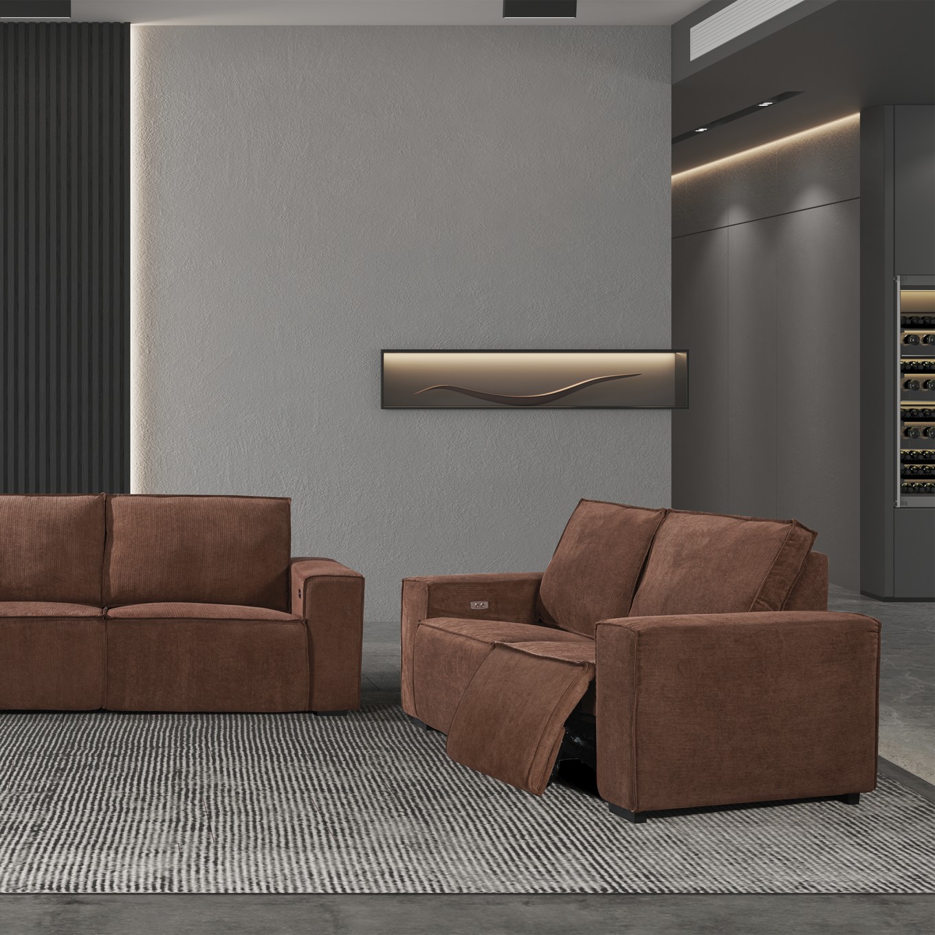 Sof� 2 Lugares Fortine