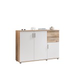Arm�rio Aparador Bobby (3 Portas + 2 Gavetas)