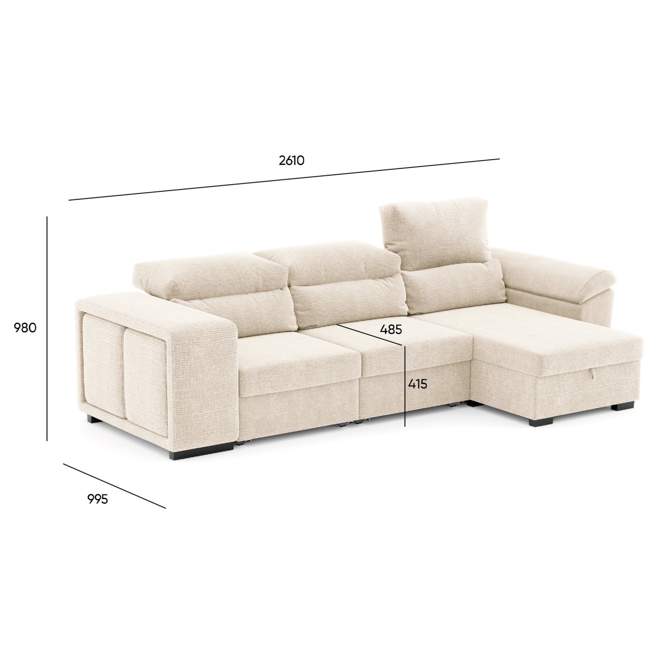 Chaise Longue Tacoma