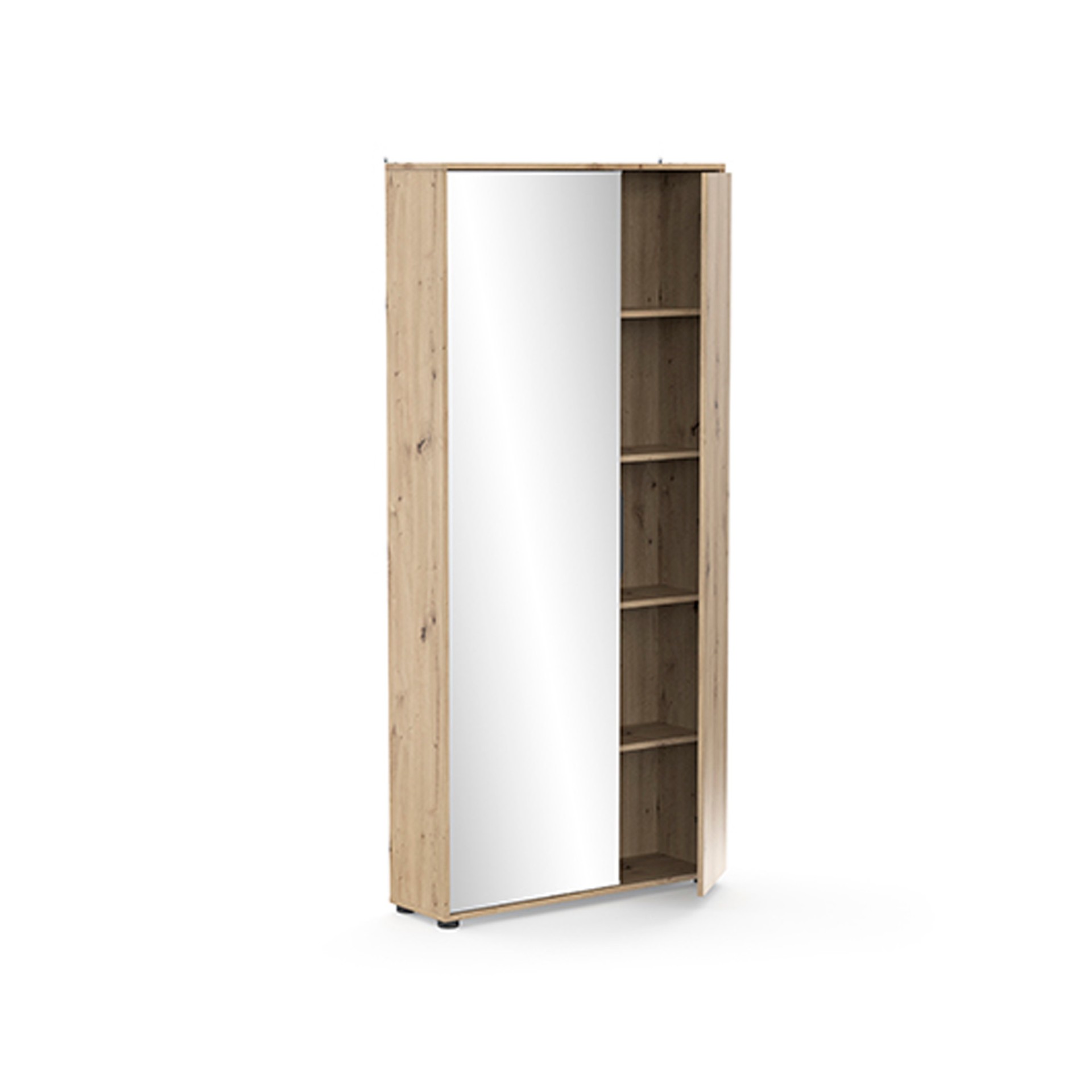 Sapateira 2 Portas com 1 Espelho