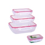 Conjunto 3 Recipientes Herm�ticos Orlando
