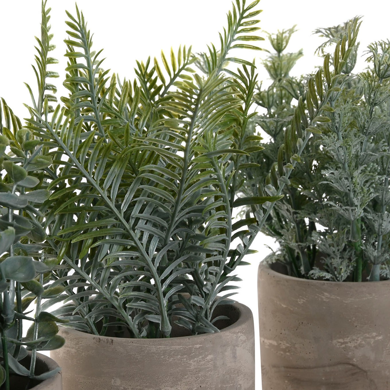 Planta em Vaso de Cimento 13x13x24 Sortida