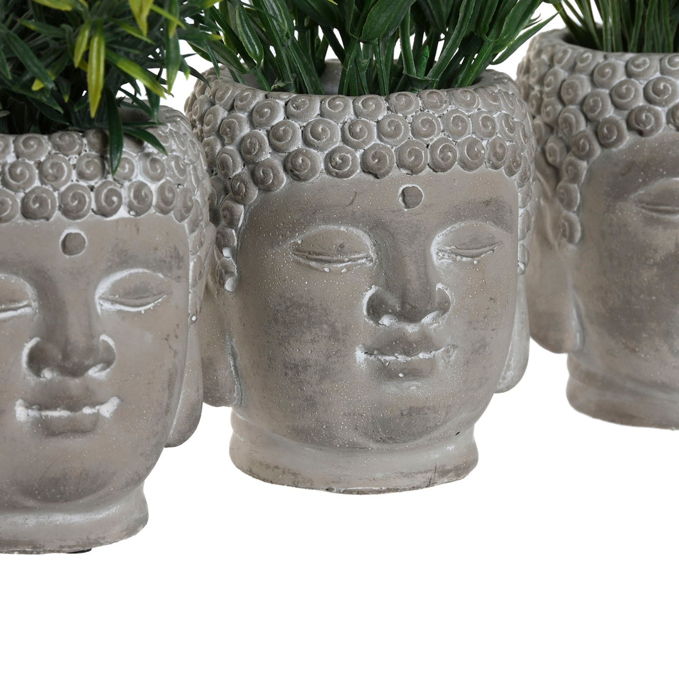 Planta em Vaso de Cimento Buda Sortida