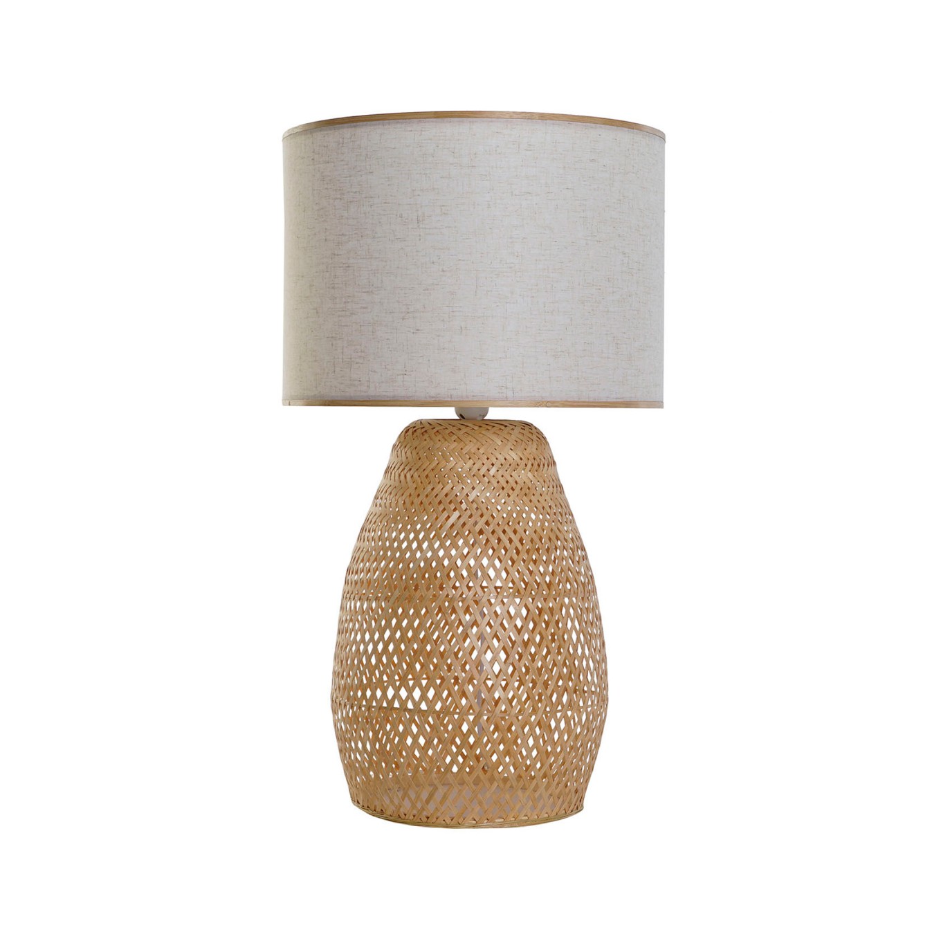 Candeeiro de Mesa Natural 40x40x71