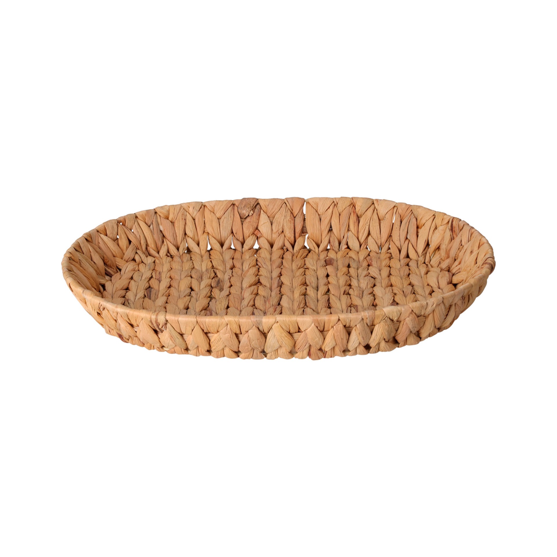 Cesto Oval Tran�ado 41x31x6cm