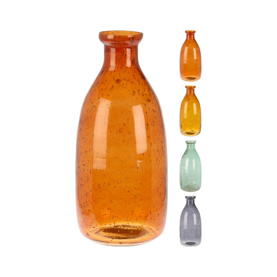 Garrafa em Vidro Sortida 23cm