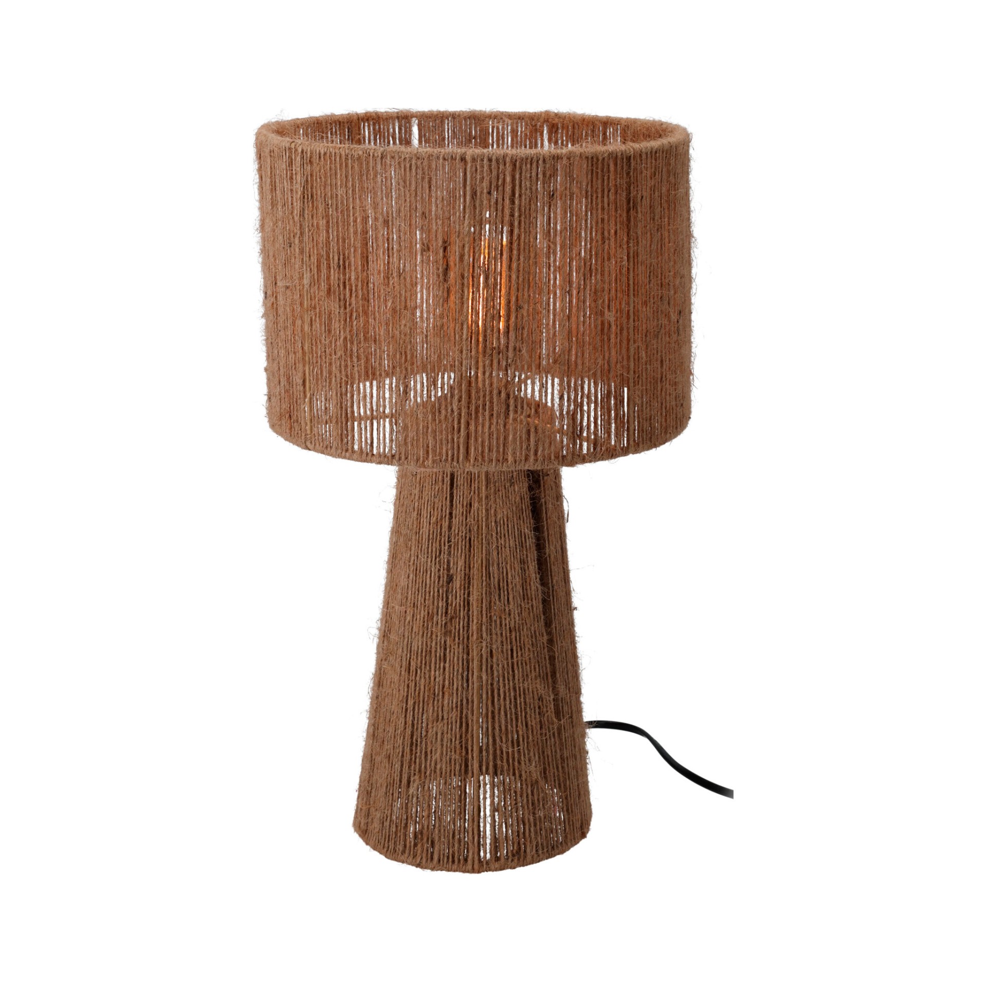 Candeeiro de Mesa Juta Natural 27x45cm
