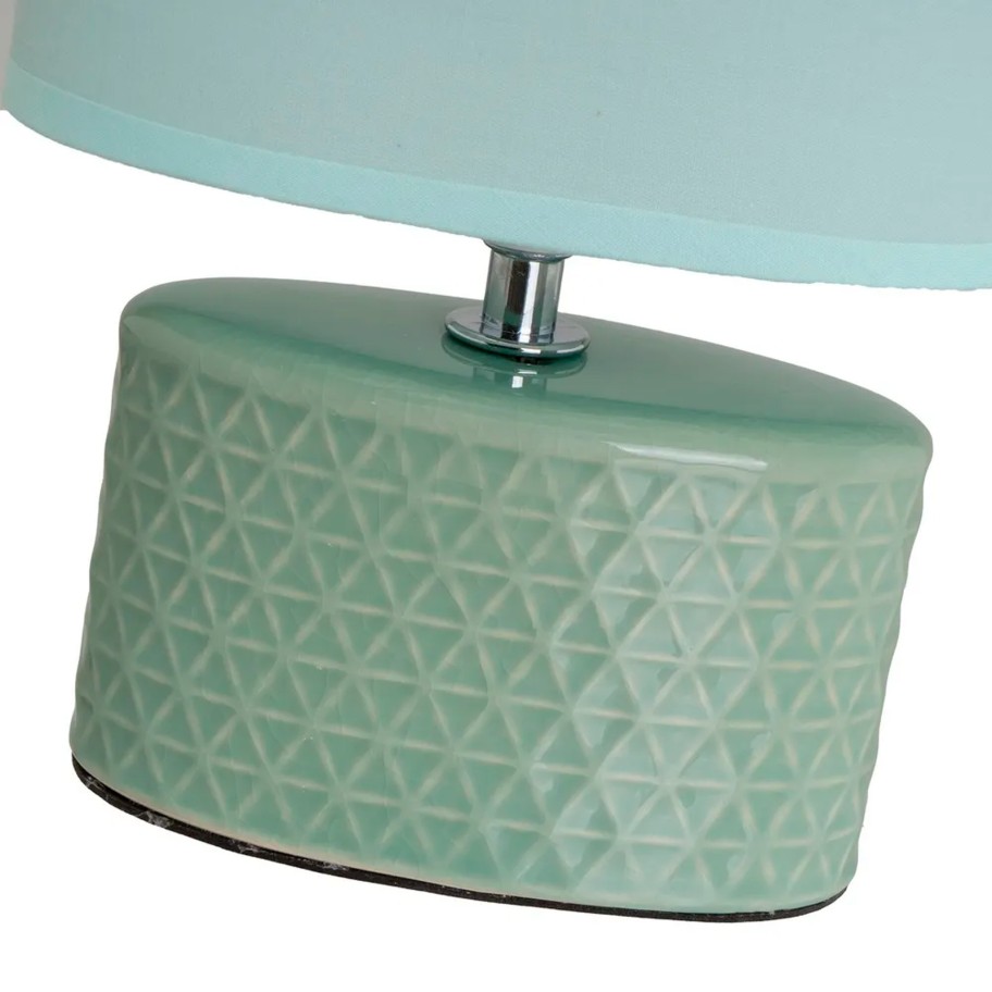 Candeeiro de Mesa em Cer�mica 17x10x24cm Cores Sortidas