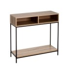 Consola Mdf/Metal 80x30x75cm