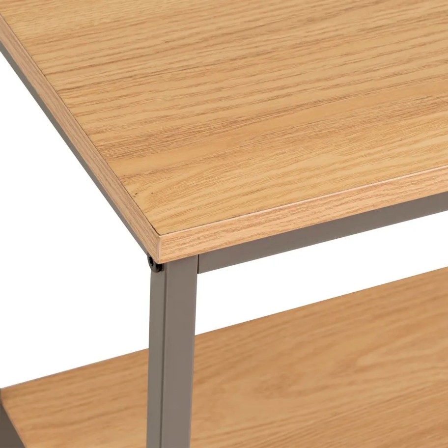 Estante Mdf/Metal 3 Prateleiras