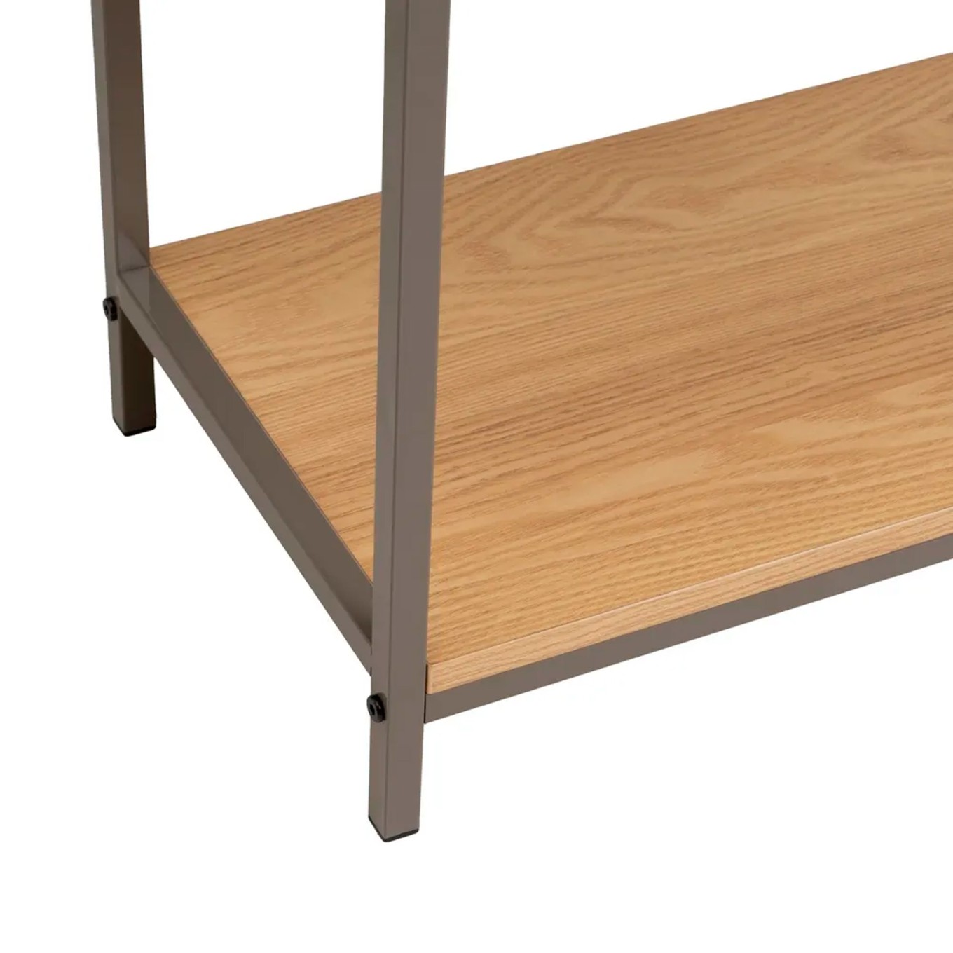 Estante Mdf/Metal 3 Prateleiras