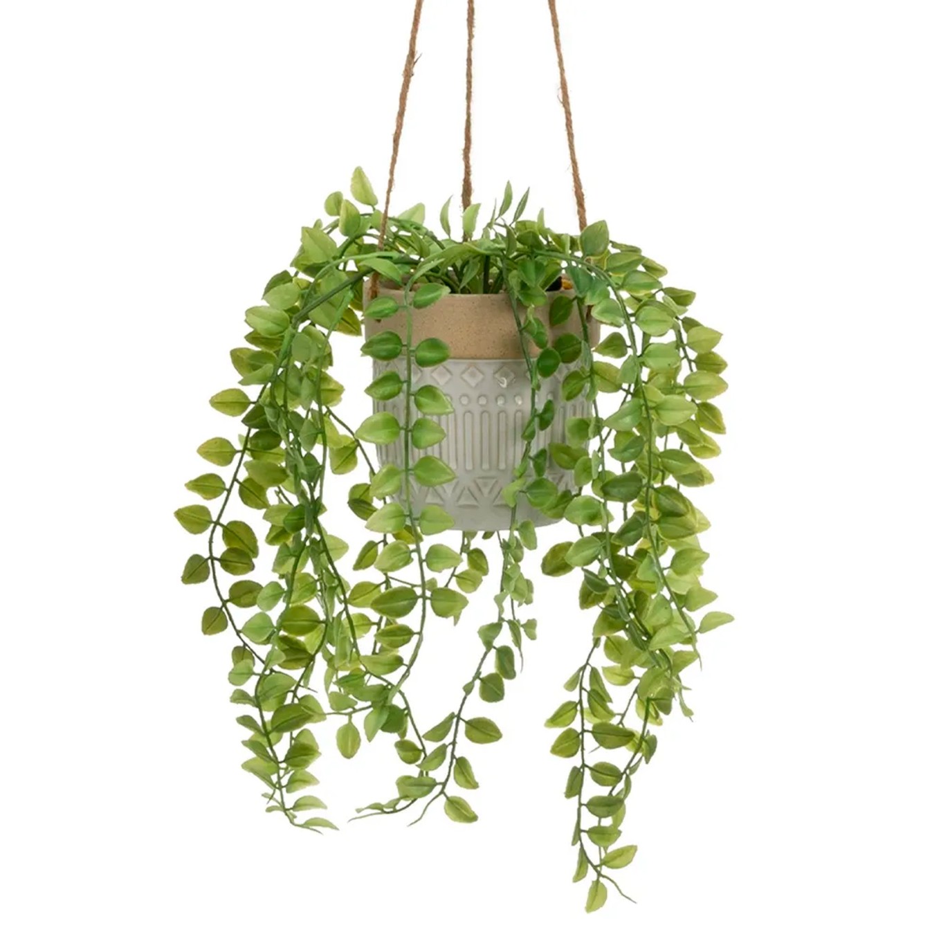 Planta Artificial Pendente 13x13x34cm