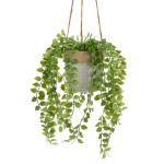 Planta Artificial Pendente 13x13x34cm