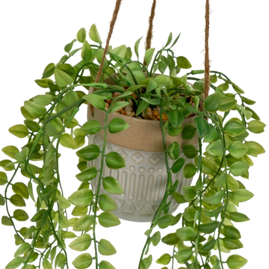Planta Artificial Pendente 13x13x34cm