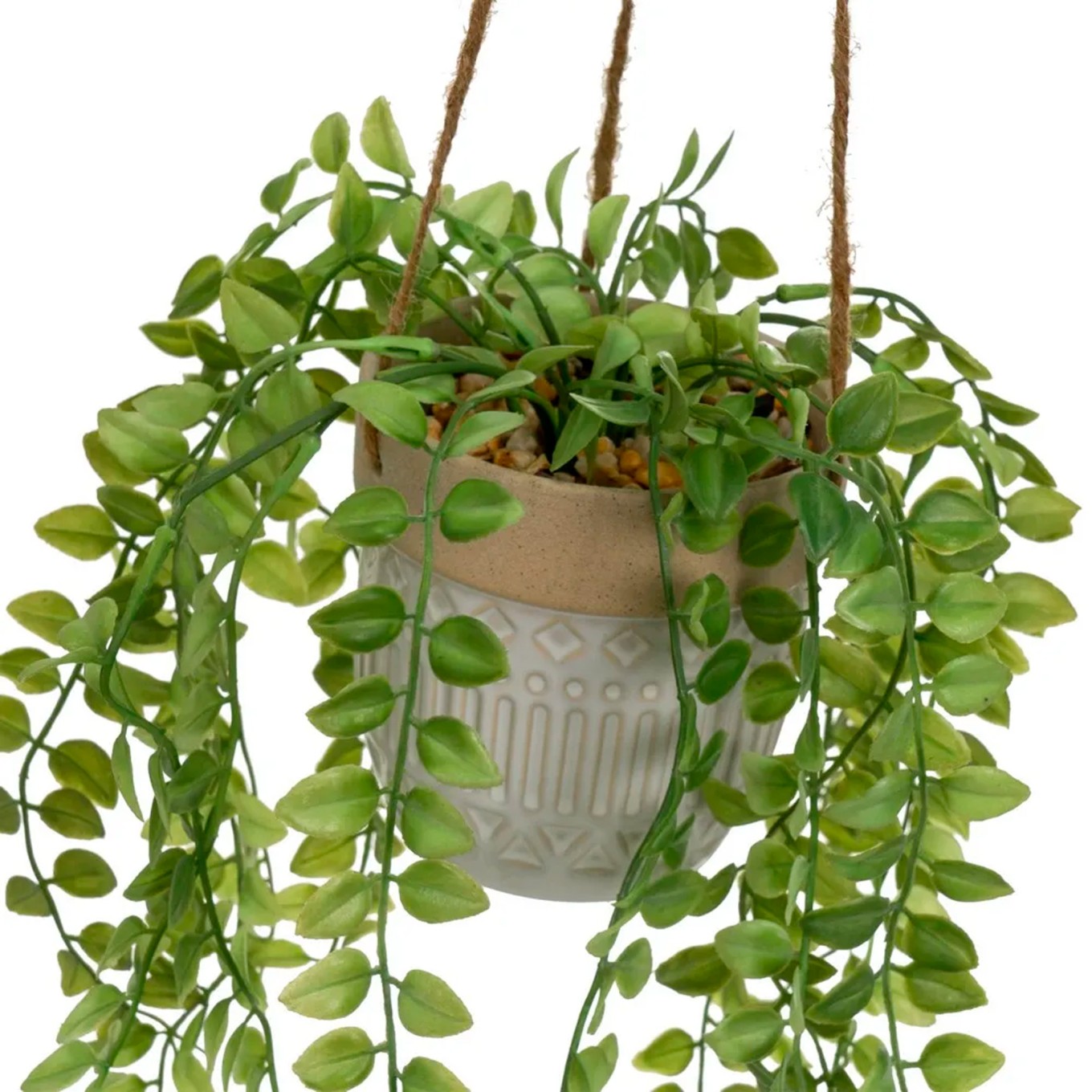 Planta Artificial Pendente 13x13x34cm