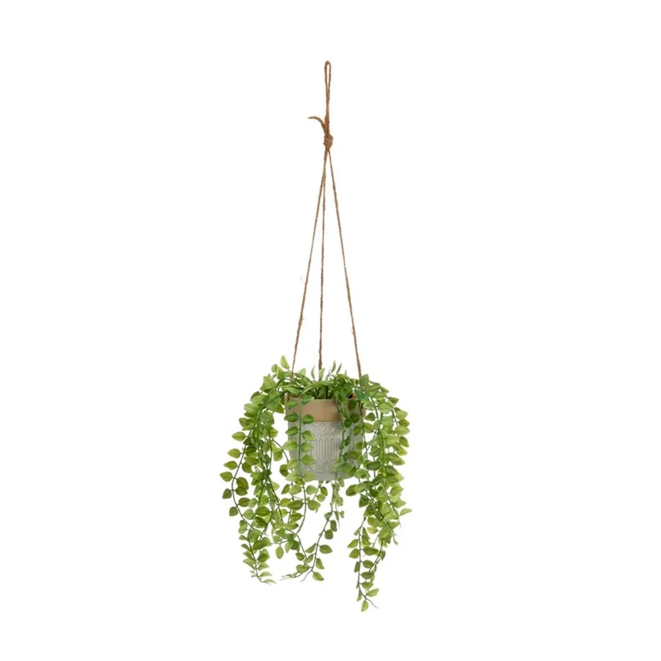 Planta Artificial Pendente 13x13x34cm