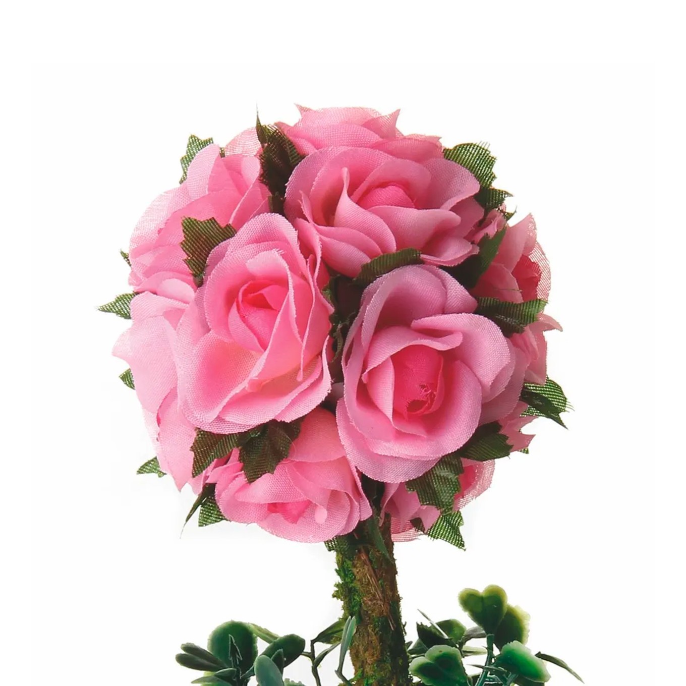 Planta Artificial Rosas 8,5x8,5x18cm Sortida