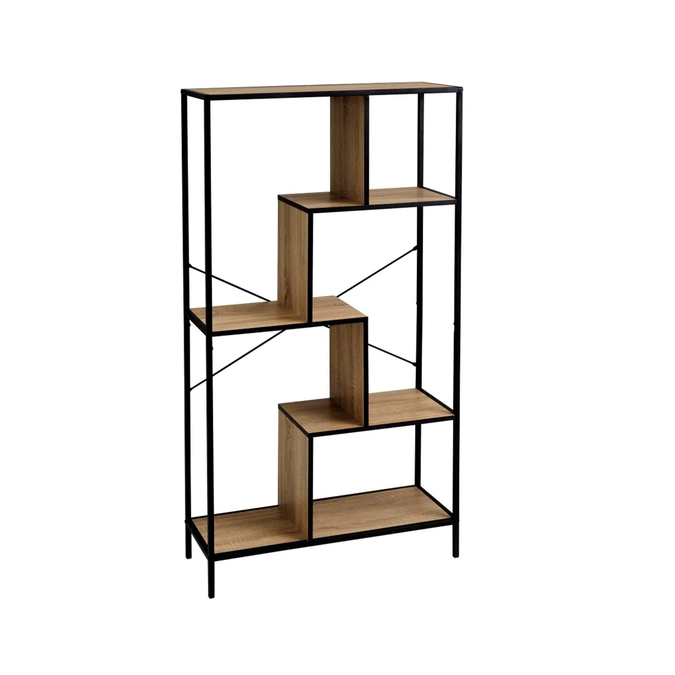 Estante Mdf/Metal 5 Prateleiras