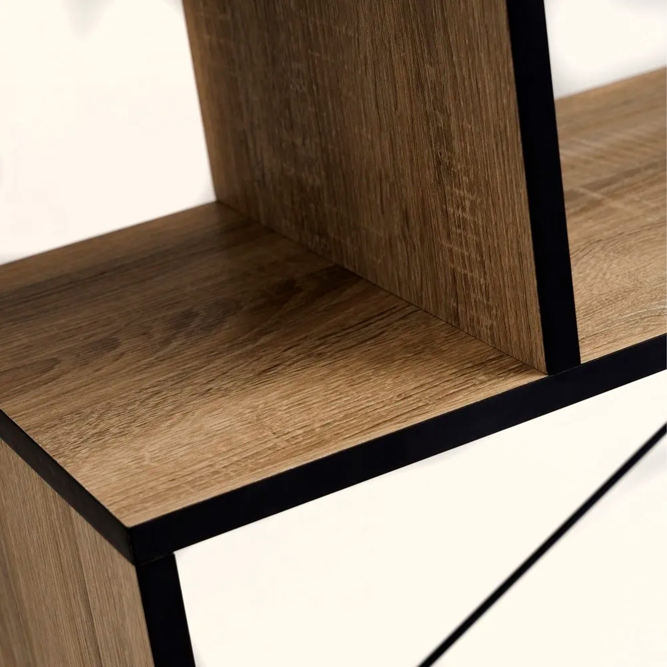 Estante Mdf/Metal 5 Prateleiras