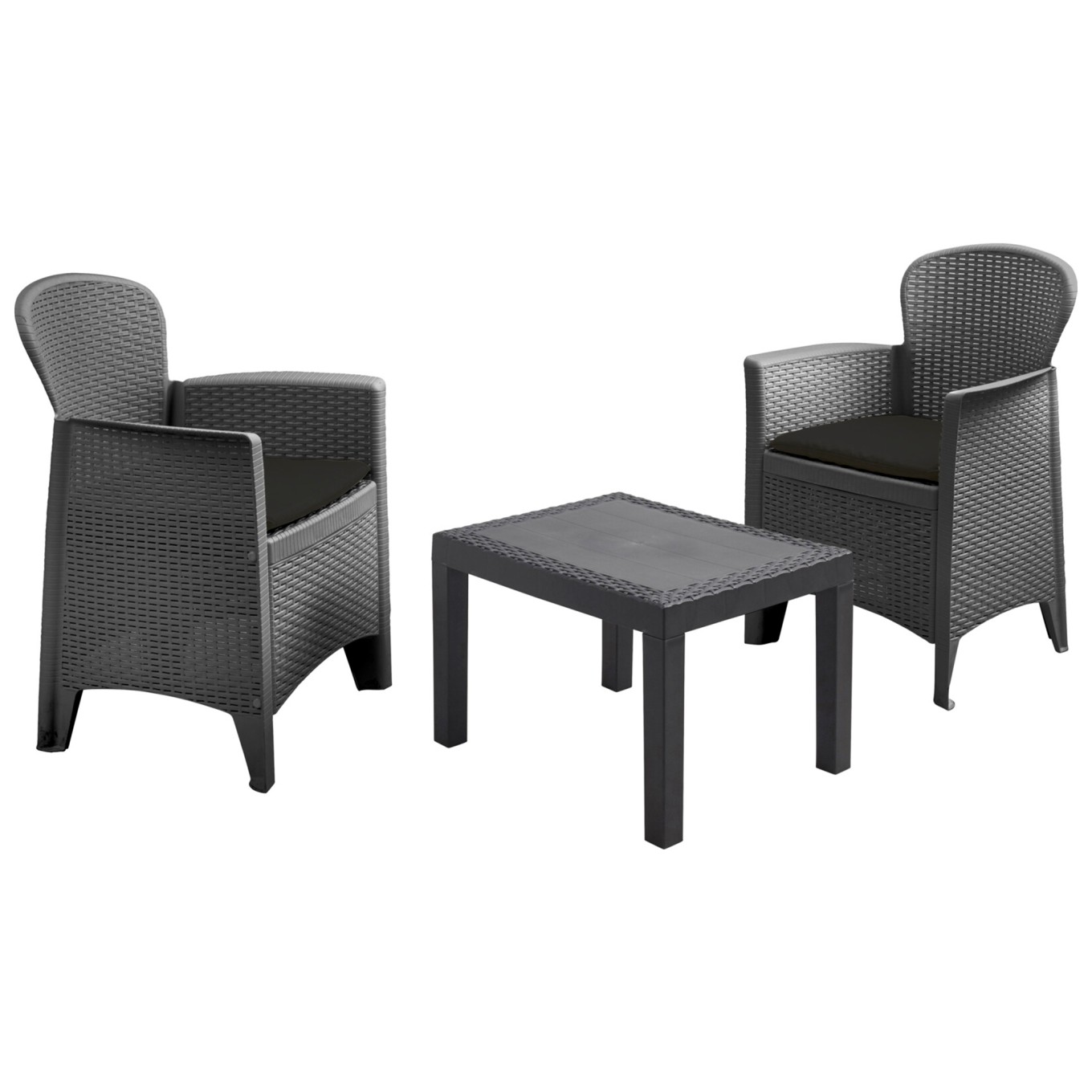 Set de Jardim Mesa com 2 Cadeiras