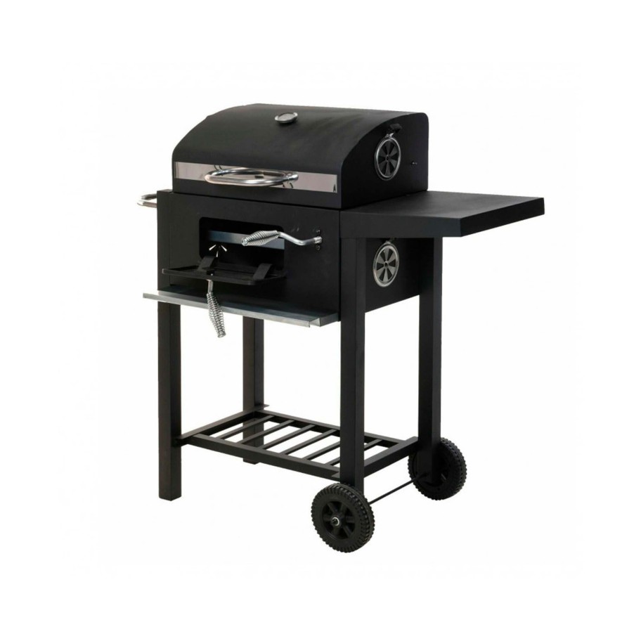 Barbecue com 2 Rodas 48x96x36cm