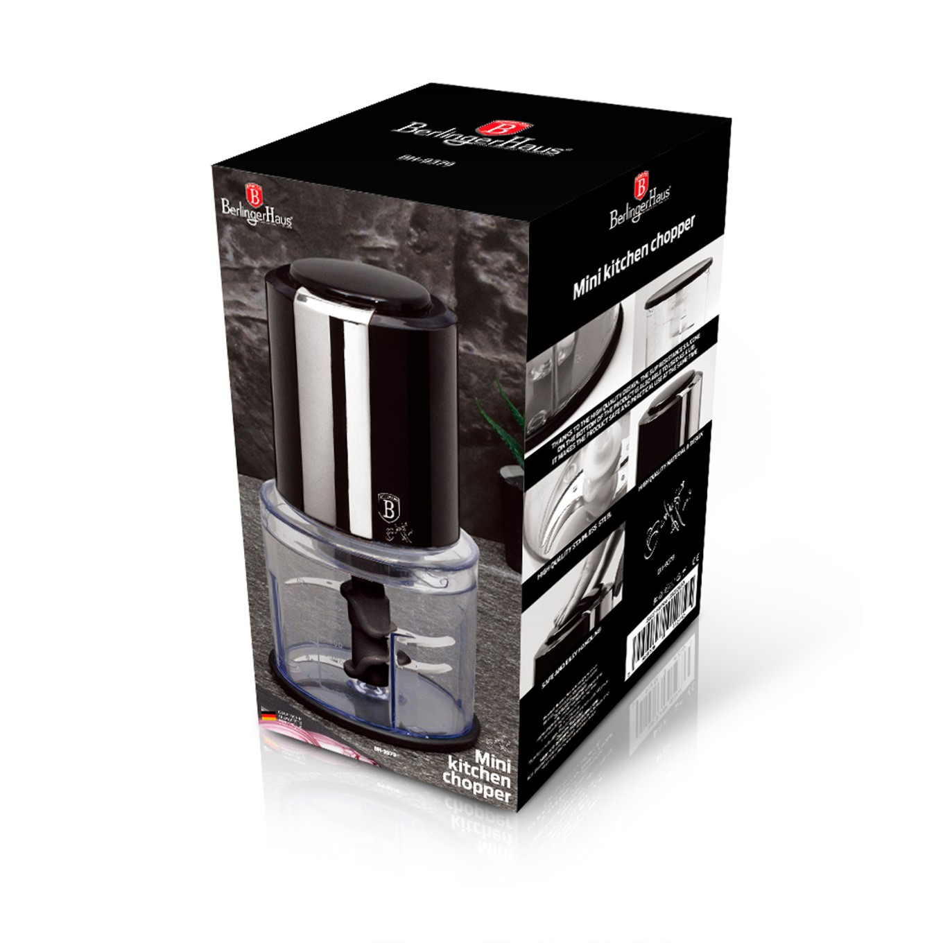 Picadora Preta 300W BH/9379