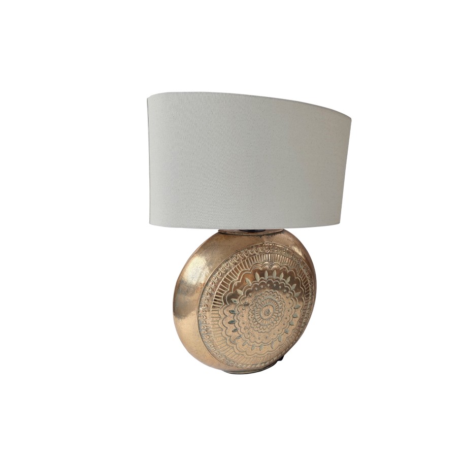 Candeeiro de Mesa Astoria Antique Ouro