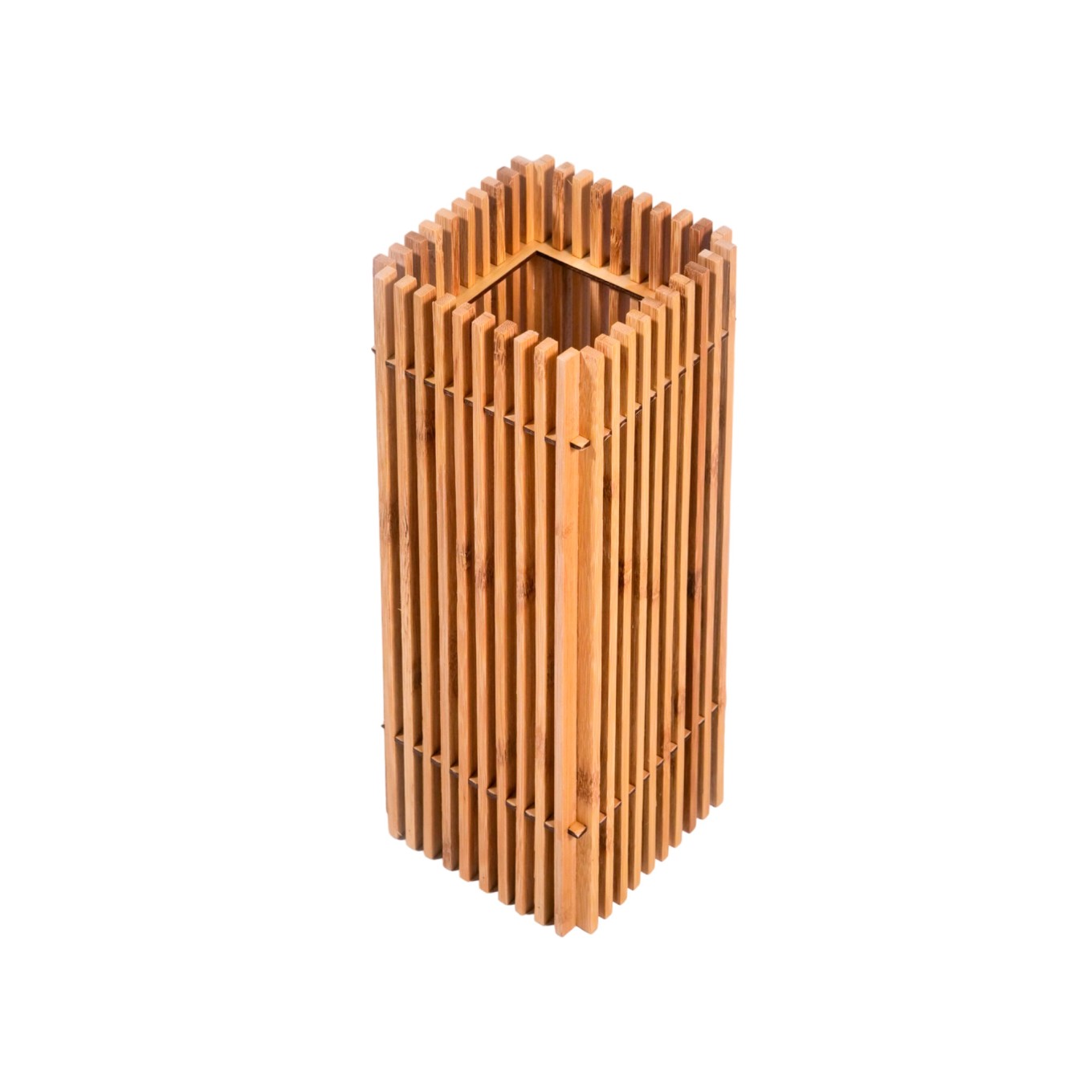 Candeeiro de Mesa Garr�o em Bambu