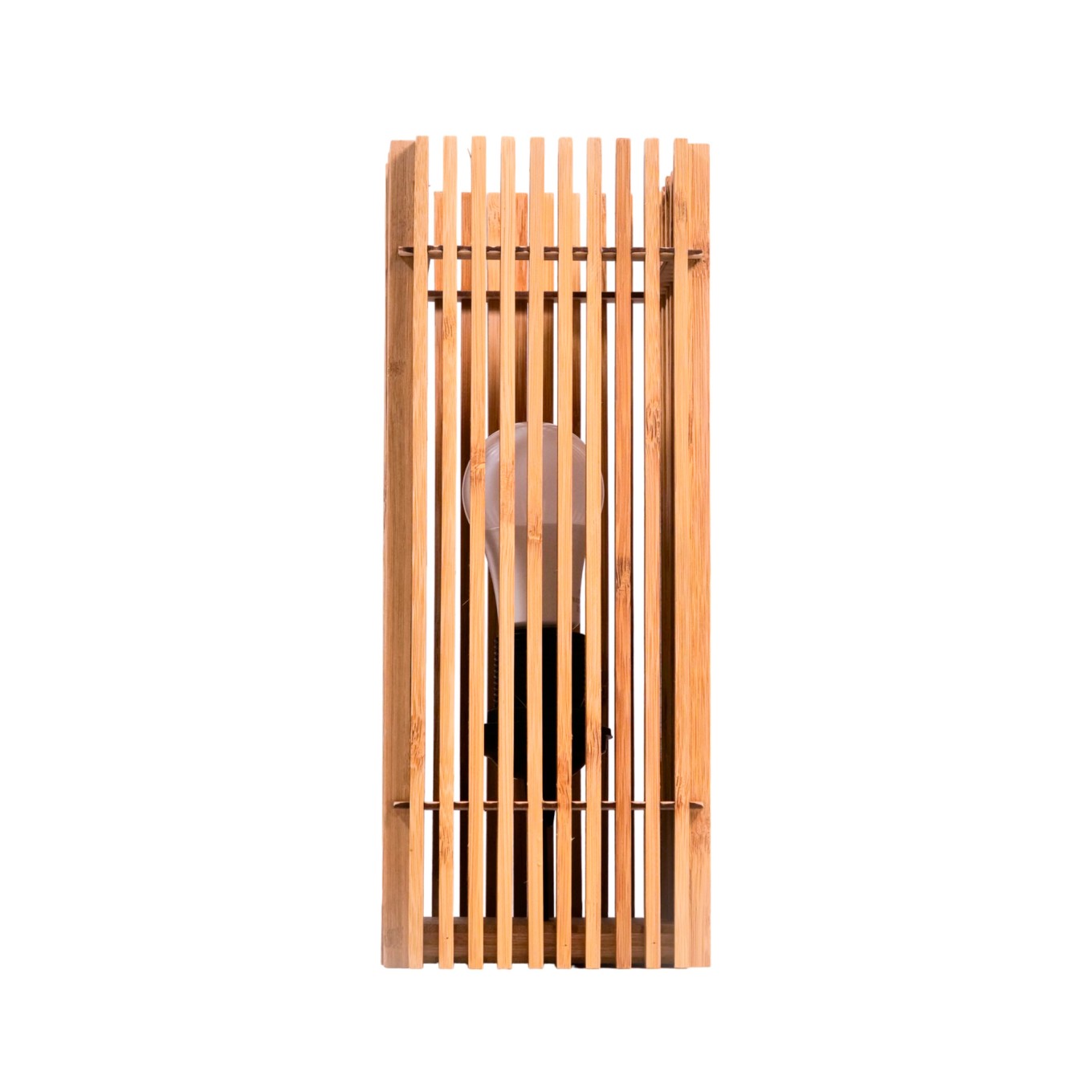 Candeeiro de Mesa Garr�o em Bambu