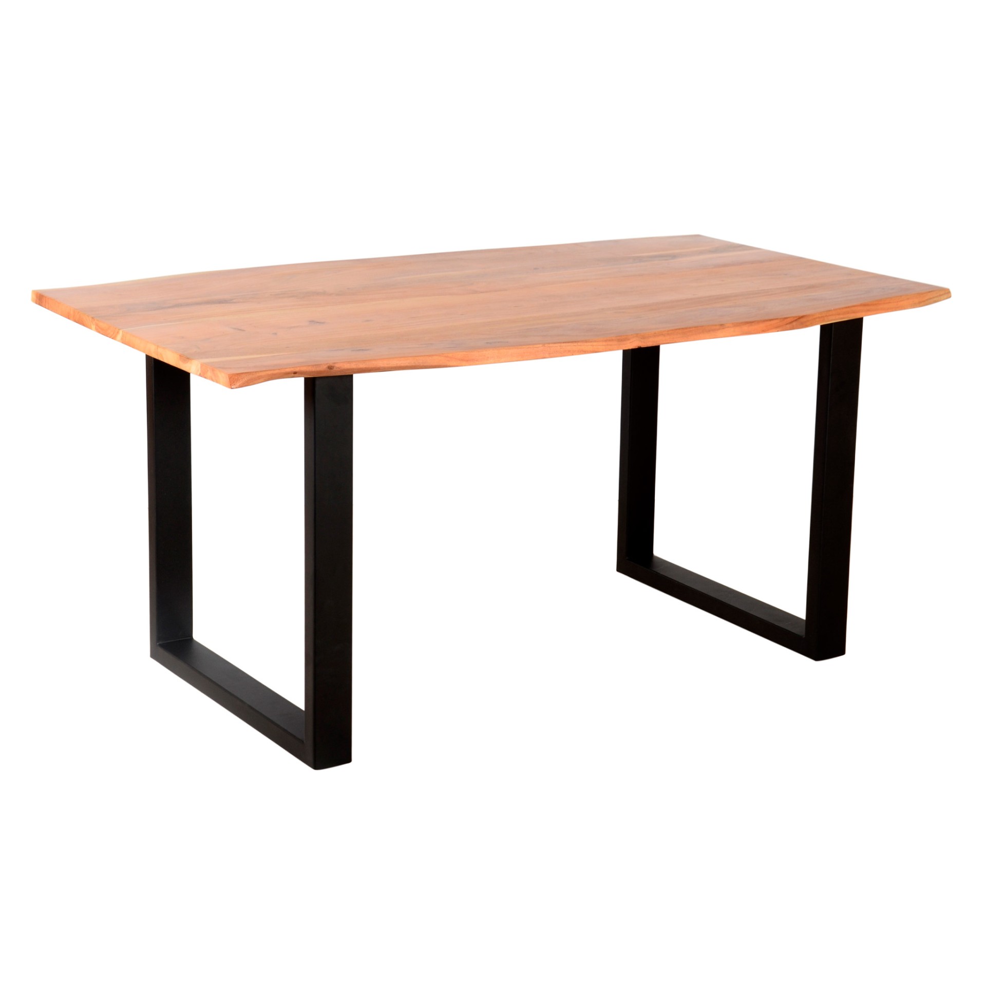 Mesa Paris em Madeira de Ac�cia com Patas U