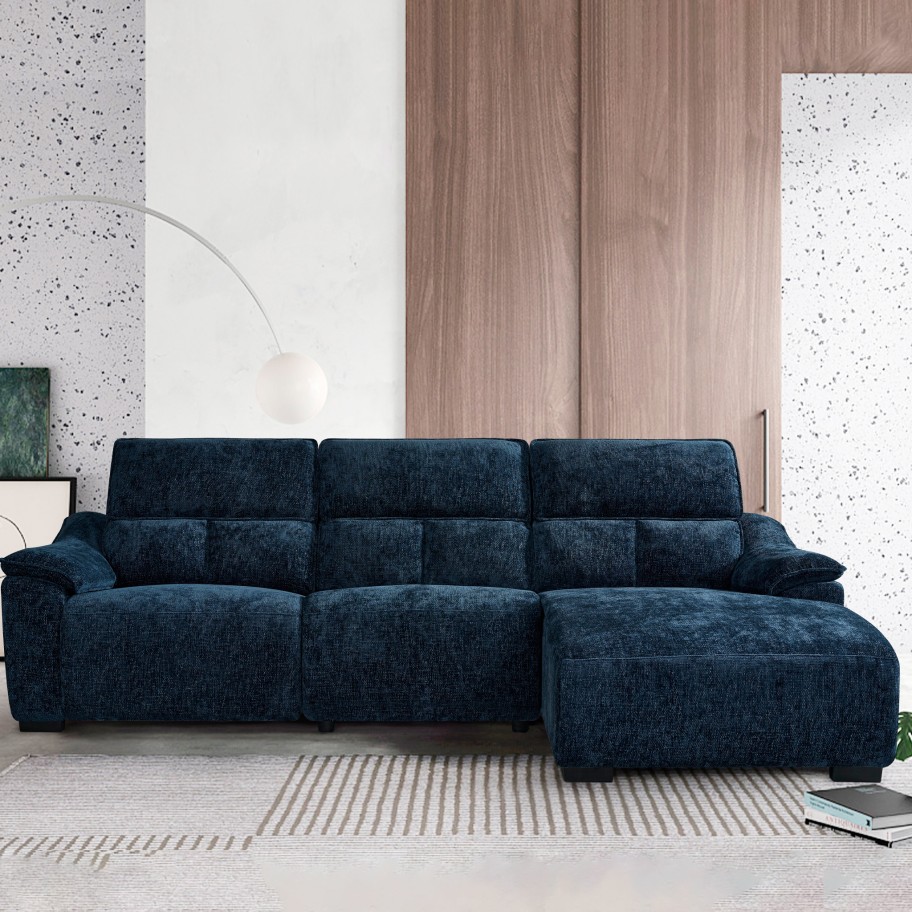 Sofá Chaise Longue Minnesota com Relax Direita