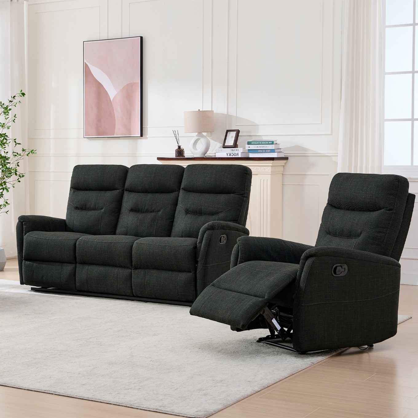 Sof� Relax Bufallo 3 Lugares
