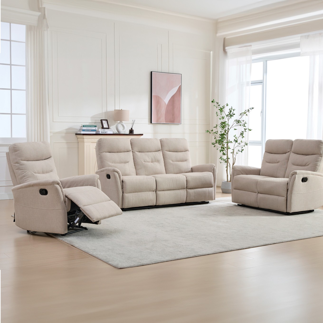 Sof� Relax Bufallo 3 Lugares